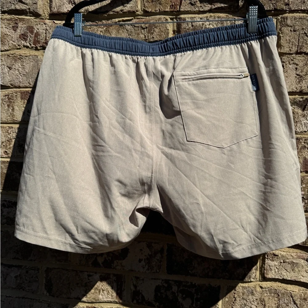 BURLEBO Tan Shorts with Liner - Picture 5 of 7